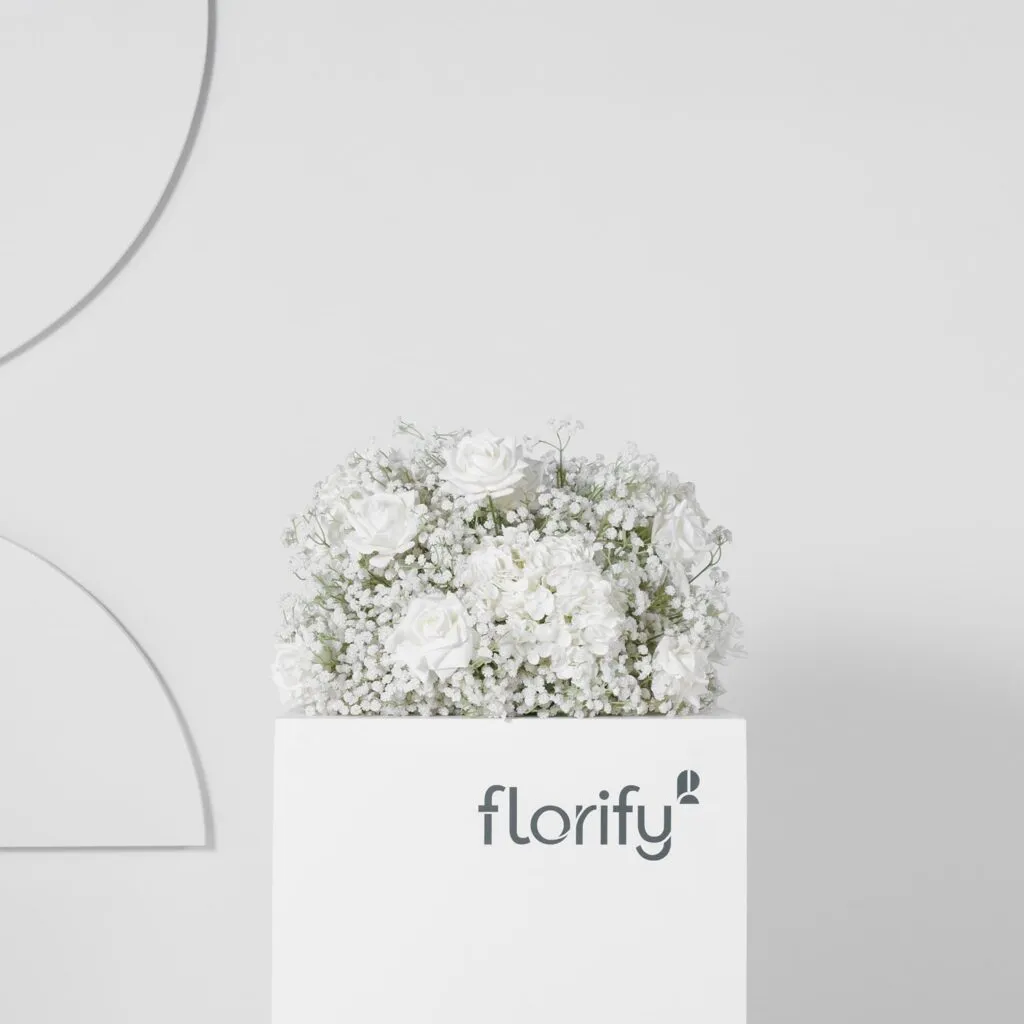 Centrepiece 50cm Santorini - Florify