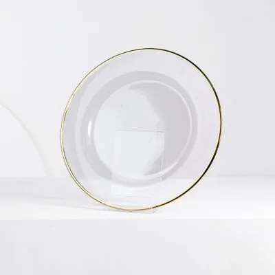 Charger Plate Gold Rim