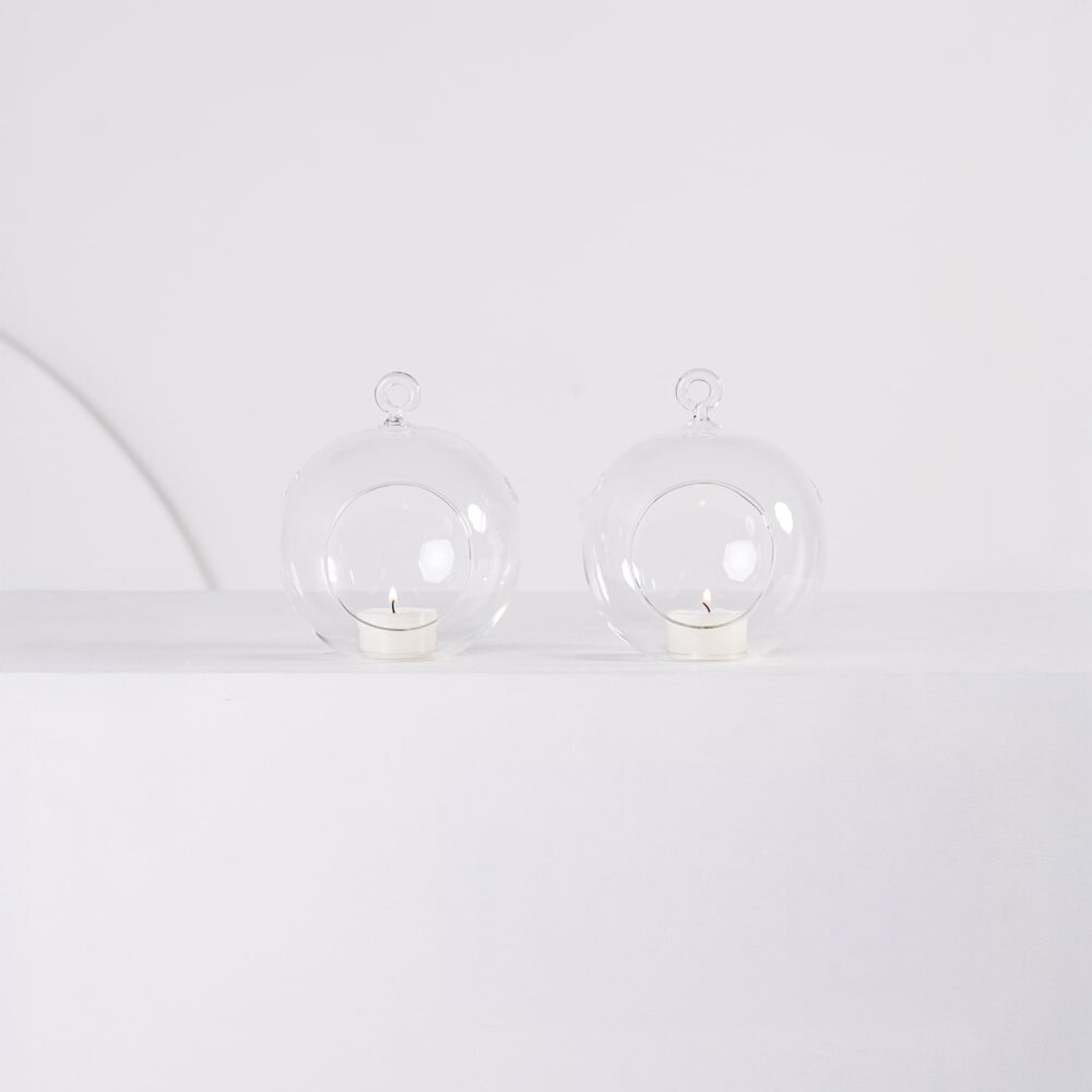 Hanging Bubble Tealight Holder (Set of 2)