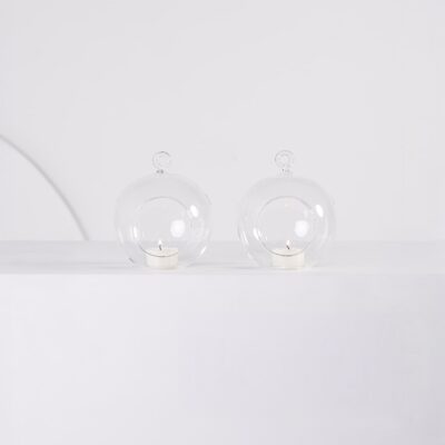 Hanging Bubble Tealight Holder (Set of 2)