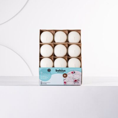 Maxi Floating Candles x12 Ivory