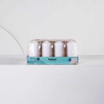 Pillar Candle 43hrs x12 White